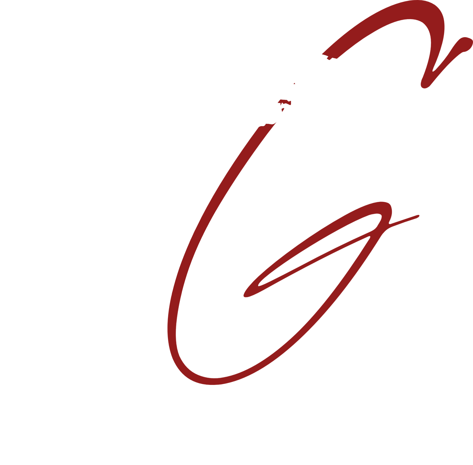 Poldergin Logo Wit